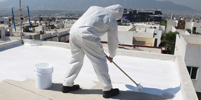 Does roof cooling paint reduce the temperature?