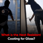 Heat resistance coating for glass