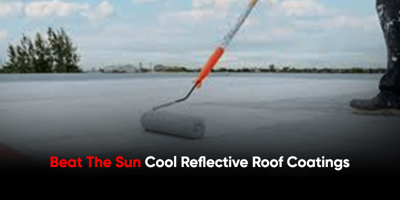 Reflective roof coating