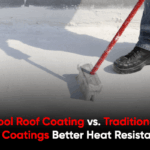 cool roof coating vs traditional coating