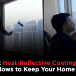heat reflective coating for windows