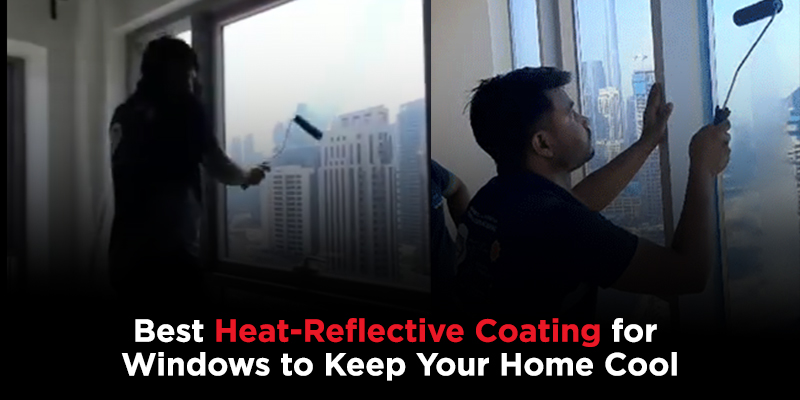 heat reflective coating for windows
