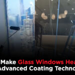 Glass window heatproof