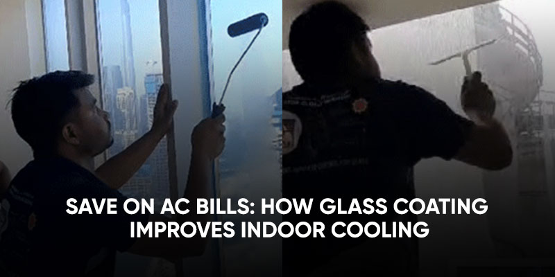 anti heat coating for glass surfaces