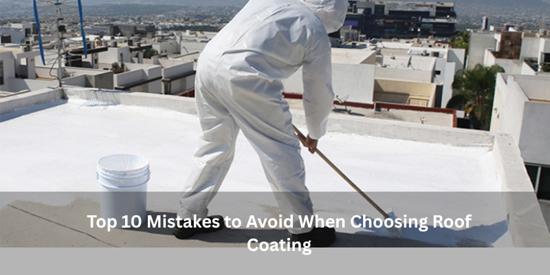 Top 10 Mistakes to Avoid When Choosing Roof Coating